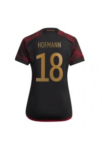 Fotbalové Dres Německo Jonas Hofmann #18 Dámské Venkovní Oblečení MS 2022 Krátký Rukáv